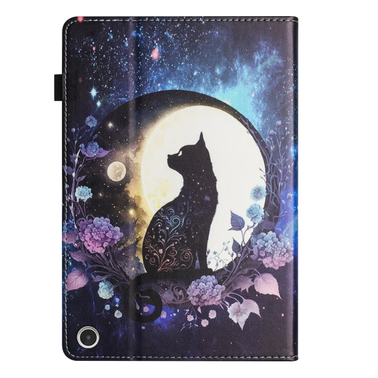 For Amazon Kindle Fire Max 11 2023 Sewing Litchi Texture Smart Leather Tablet Case(Cat) - Amazon by PMC TechLife | Online Shopping South Africa | PMC TechLife | Buy Now Pay Later Mobicred