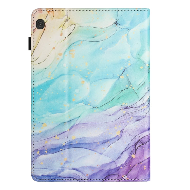 For Lenovo Tab M10 Sewing Litchi Texture Smart Leather Tablet Case(Oil Painting) - Lenovo by PMC TechLife | Online Shopping South Africa | PMC TechLife | Buy Now Pay Later Mobicred