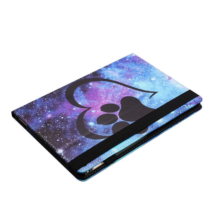 For Lenovo Tab M10 HD Gen 2 Sewing Litchi Texture Smart Leather Tablet Case(Footprint) - Lenovo by PMC TechLife | Online Shopping South Africa | PMC TechLife | Buy Now Pay Later Mobicred