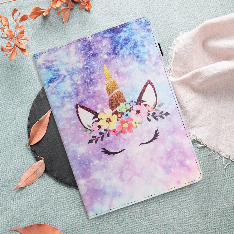 For Lenovo Tab M10 Gen 3 Sewing Litchi Texture Smart Leather Tablet Case(Smiling Face) - Lenovo by PMC TechLife | Online Shopping South Africa | PMC TechLife | Buy Now Pay Later Mobicred