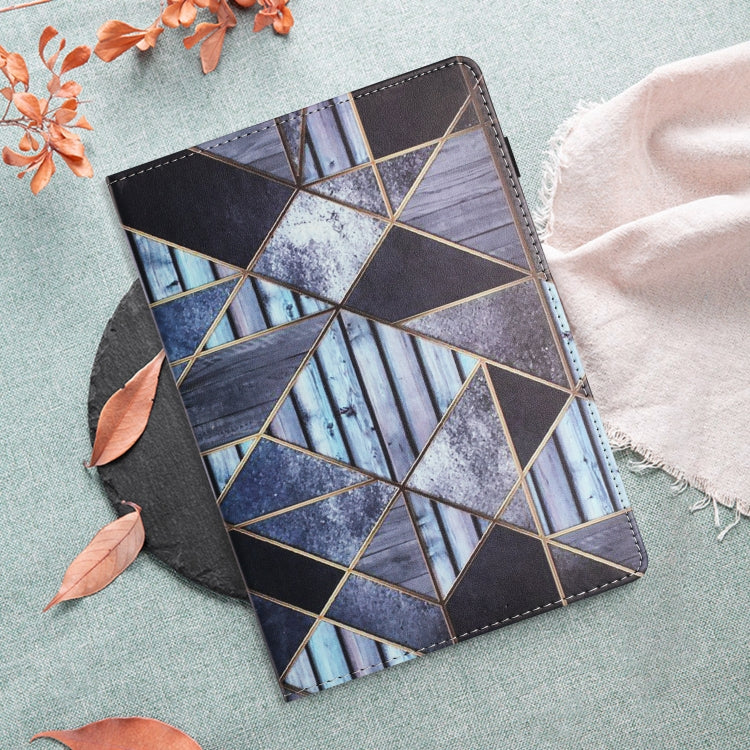 For Lenovo Tab P11 Sewing Litchi Texture Smart Leather Tablet Case(Marble) - Lenovo by PMC TechLife | Online Shopping South Africa | PMC TechLife | Buy Now Pay Later Mobicred
