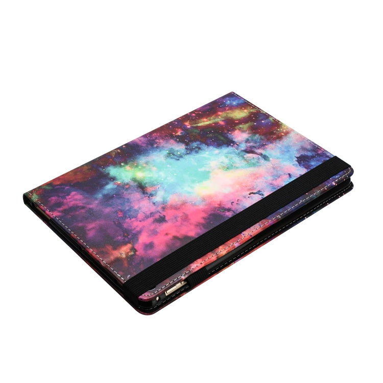 For Huawei MediaPad T3 10 Sewing Litchi Texture Smart Leather Tablet Case(Starry Sky) - Huawei by PMC TechLife | Online Shopping South Africa | PMC TechLife | Buy Now Pay Later Mobicred