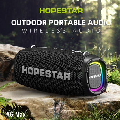 HOPESTAR A6 Max IPX6 Waterproof Outdoor Portable Bluetooth Speaker(Red) - Desktop Speaker by HOPESTAR | Online Shopping South Africa | PMC Jewellery | Buy Now Pay Later Mobicred