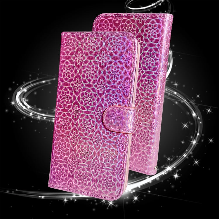 For Honor Magic6 Pro Colorful Magnetic Buckle Leather Phone Case(Pink) - free shipping - PMC Jewellery - Order now!