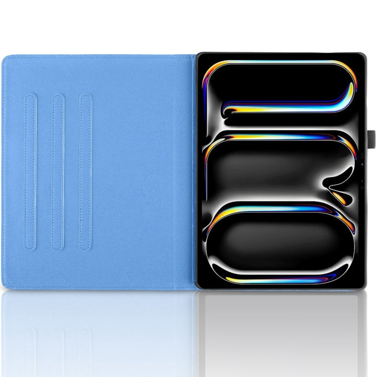 For iPad Pro 11 2024 Tree Life Embossed Rotation Leather Smart Tablet Case(Blue) - iPad Pro 11 2024 Cases by PMC TechLife | Online Shopping South Africa | PMC TechLife | Buy Now Pay Later Mobicred