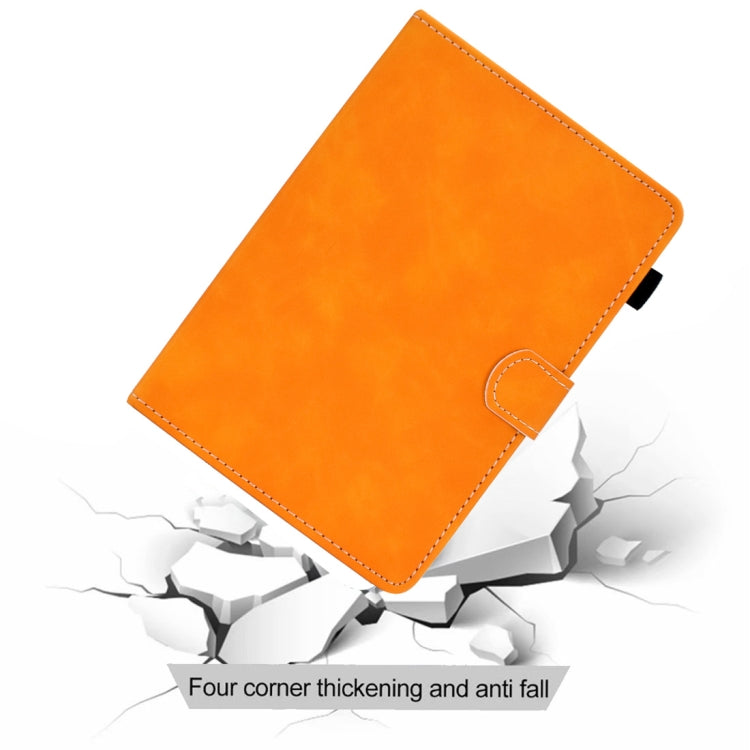 For 10 inch Tablet PC Universal Cowhide Texture Horizontal Flip Leather Case with Holder & Card Slots & Pen Slot(Khaki) - 8 inch by PMC TechLife | Online Shopping South Africa | PMC TechLife | Buy Now Pay Later Mobicred