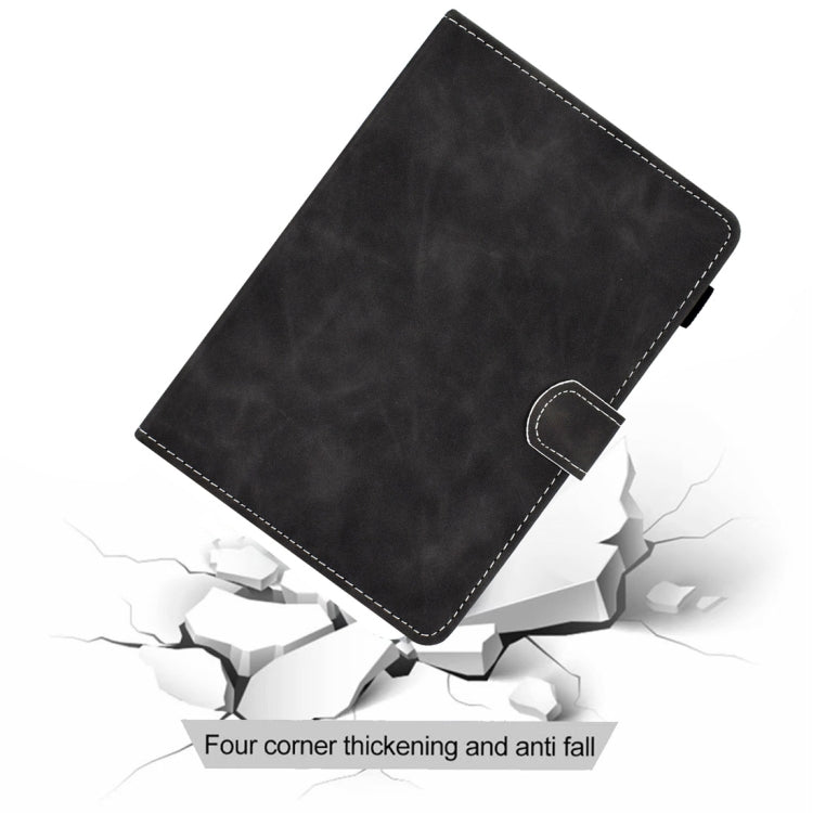 For 10 inch Tablet PC Universal Cowhide Texture Horizontal Flip Leather Case with Holder & Card Slots & Pen Slot(Grey) - 8 inch by PMC TechLife | Online Shopping South Africa | PMC TechLife | Buy Now Pay Later Mobicred