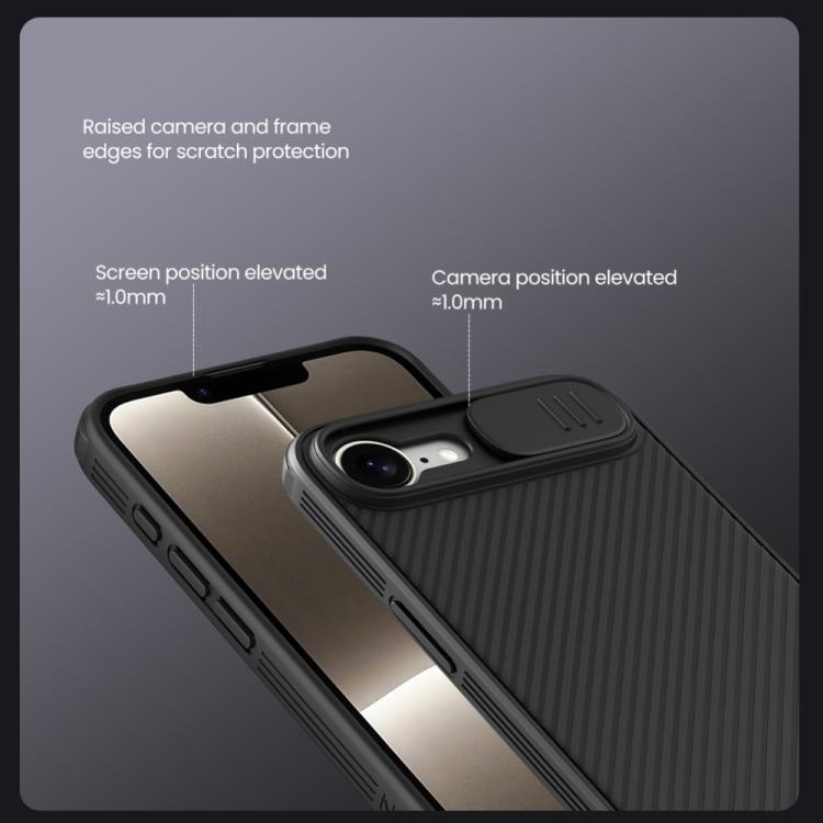 For iPhone 16e NILLKIN CamShield Pro PC Phone Case(Green) - free shipping - PMC TechLife - Order now!