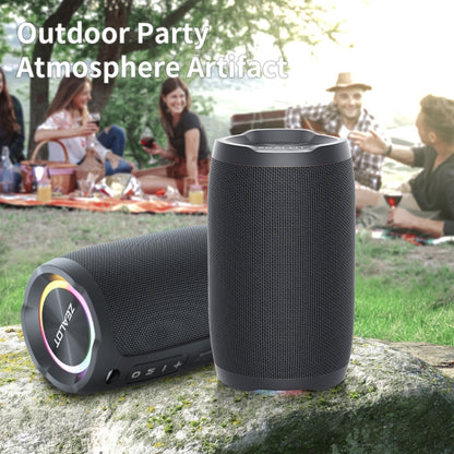 Zealot S49 Outdoor Portable Wireless Bluetooth Speaker with RGB Light(Black) - Desktop Speaker by ZEALOT | Online Shopping South Africa | PMC Jewellery | Buy Now Pay Later Mobicred