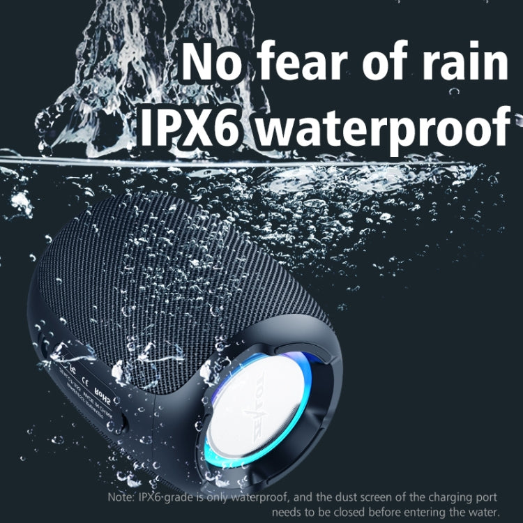 Zealot S53 IPX6 Waterproof Portable Colorful Wireless Bluetooth Speaker(Red) - free shipping - PMC Jewellery - Order now!