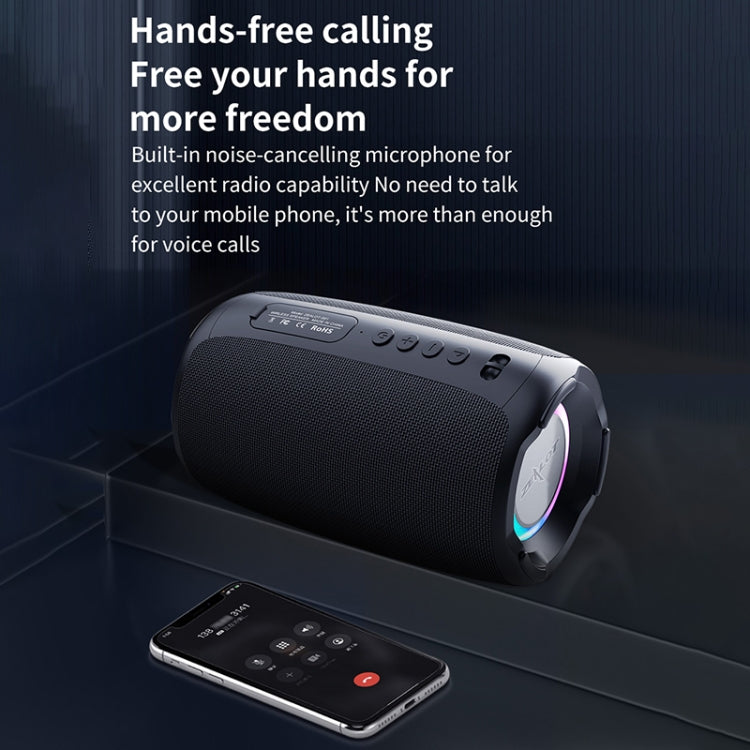 Zealot S61 IPX6 Waterproof Portable Wireless Bluetooth Speaker(Red) - free shipping - PMC Jewellery - Order now!
