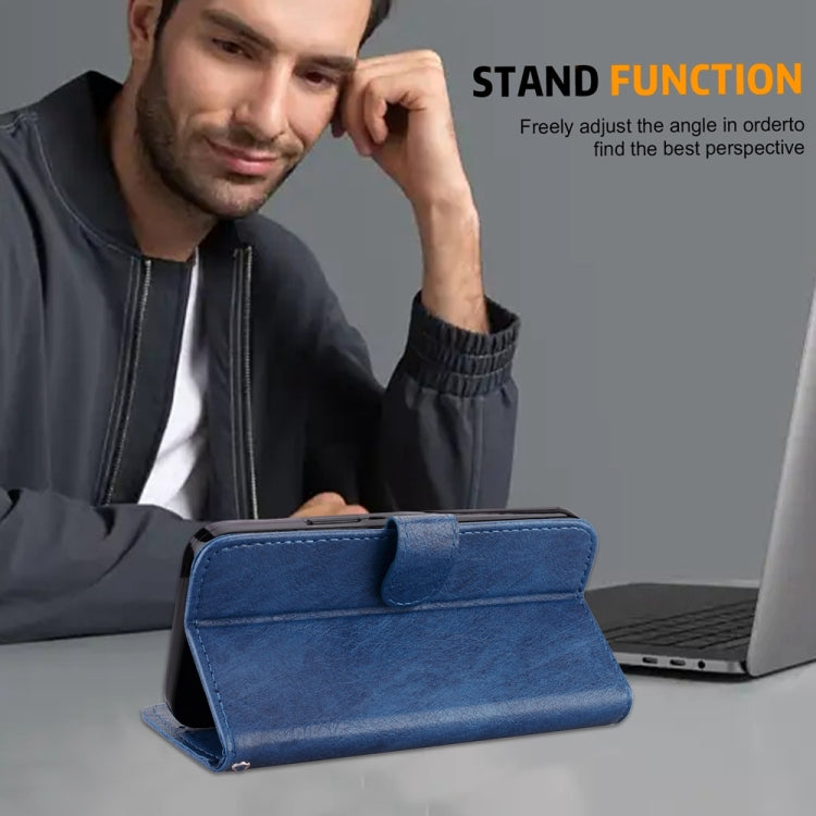 For Google Pixel 9 Skin Feeling Oil Leather Texture PU + TPU Phone Case(Dark Blue) - Google Cases by PMC TechLife | Online Shopping South Africa | PMC TechLife | Buy Now Pay Later Mobicred