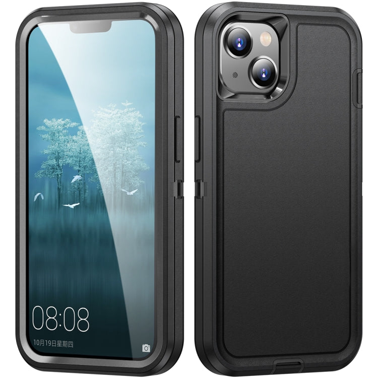 For iPhone 15 Life Waterproof Rugged Phone Case(Black) - iPhone 15 Cases by PMC TechLife | Online Shopping South Africa | PMC TechLife | Buy Now Pay Later Mobicred