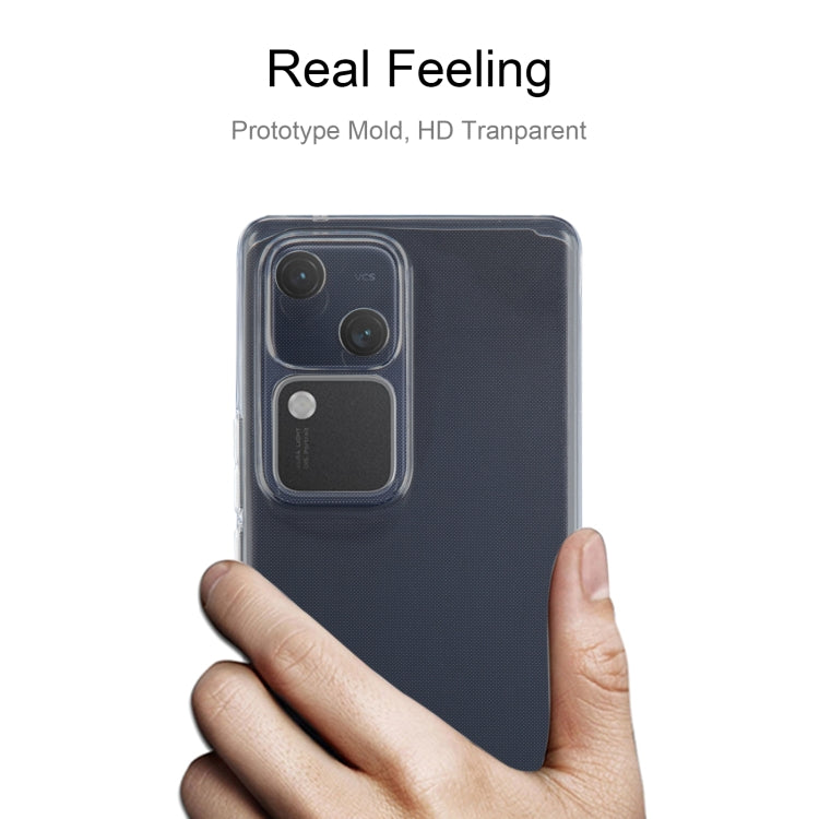 For vivo S18 Ultra-thin Transparent TPU Phone Case - S18 Cases by PMC TechLife | Online Shopping South Africa | PMC TechLife | Buy Now Pay Later Mobicred