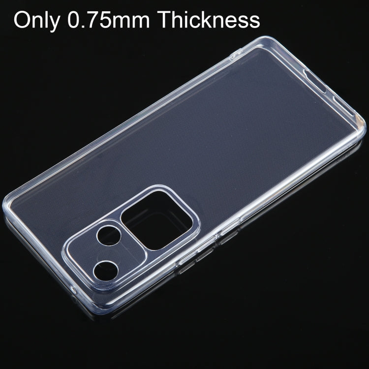 For vivo S18 Ultra-thin Transparent TPU Phone Case - S18 Cases by PMC TechLife | Online Shopping South Africa | PMC TechLife | Buy Now Pay Later Mobicred