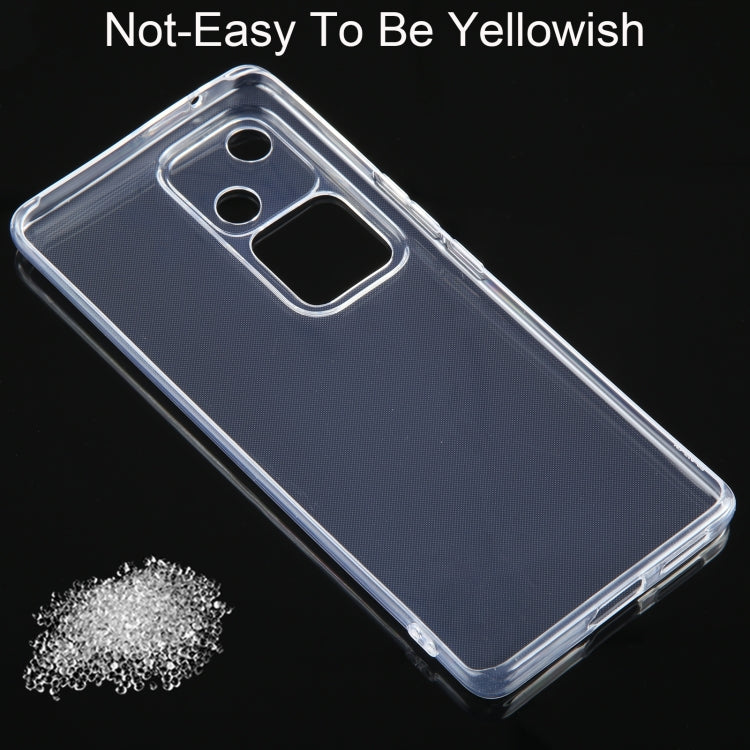 For vivo S18 Ultra-thin Transparent TPU Phone Case - S18 Cases by PMC TechLife | Online Shopping South Africa | PMC TechLife | Buy Now Pay Later Mobicred