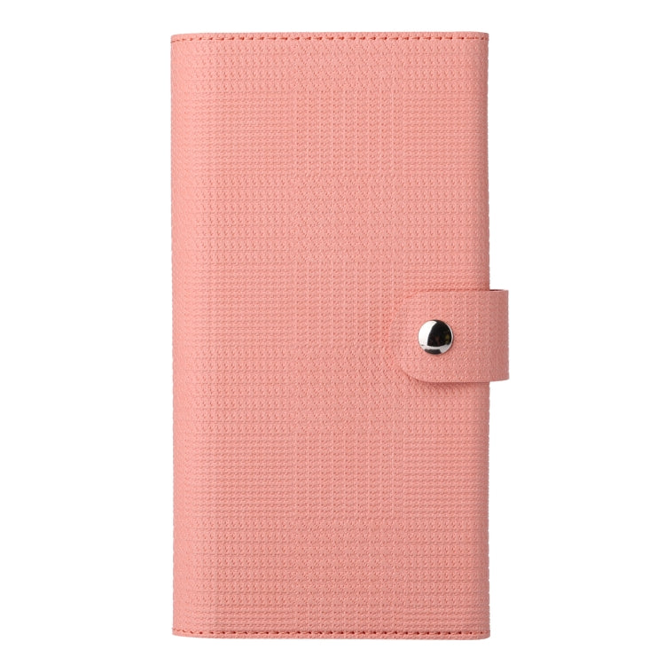 For iPhone 14 Pro Max ViLi GHB Series MagSafe Magnetic Zipper Leather Phone Case(Pink) - iPhone 14 Pro Max Cases by ViLi | Online Shopping South Africa | PMC Jewellery | Buy Now Pay Later Mobicred