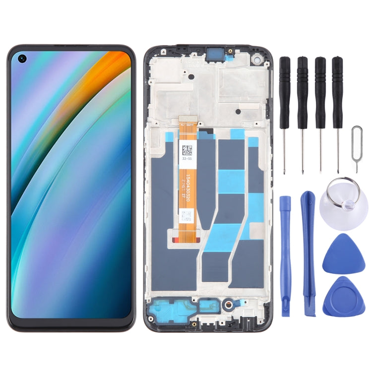 For OPPO K9s OEM LCD Screen Digitizer Full Assembly with Frame - LCD Screen by PMC TechLife | Online Shopping South Africa | PMC TechLife | Buy Now Pay Later Mobicred