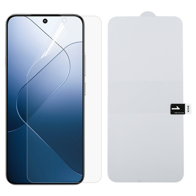 For Xiaomi 14 Full Screen Protector Explosion-proof Hydrogel Film - 14 Tempered Glass by PMC TechLife | Online Shopping South Africa | PMC TechLife