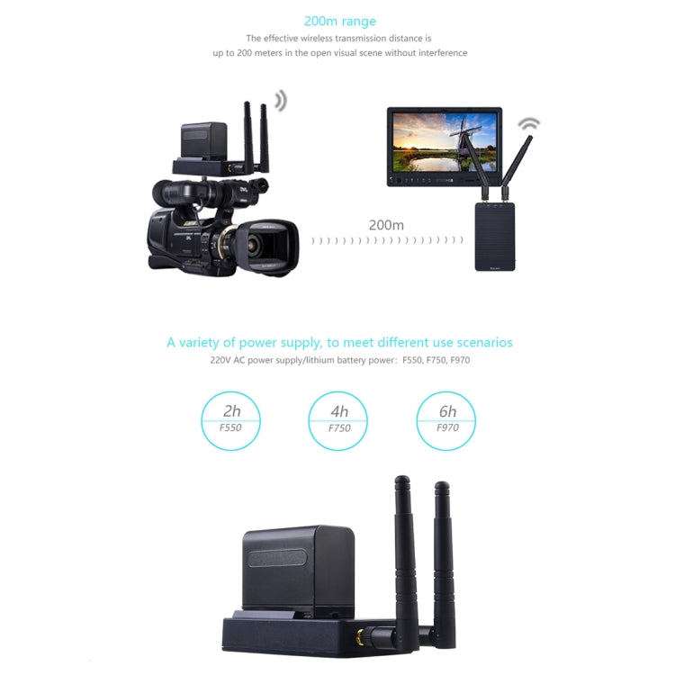 Measy T1 4K HDMI 2.0 Wireless Audio Video Transmitter Receiver Extender Transmission System, Transmission Distance: 200m, US Plug(Black) - free shipping - PMc TechLife - Order now!