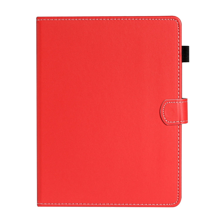 For 10 inch Universal Solid Color Horizontal Flip Leather Case with Card Slots & Holder & Pen Slot(Red) - 10 - 11 inch by PMC TechLife | Online Shopping South Africa | PMC TechLife | Buy Now Pay Later Mobicred