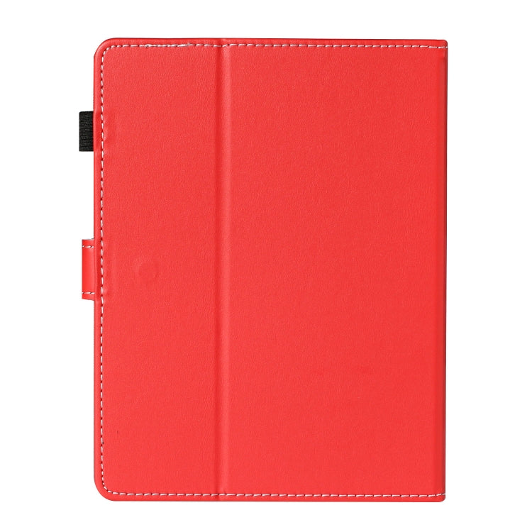 For 10 inch Universal Solid Color Horizontal Flip Leather Case with Card Slots & Holder & Pen Slot(Red) - 10 - 11 inch by PMC TechLife | Online Shopping South Africa | PMC TechLife | Buy Now Pay Later Mobicred