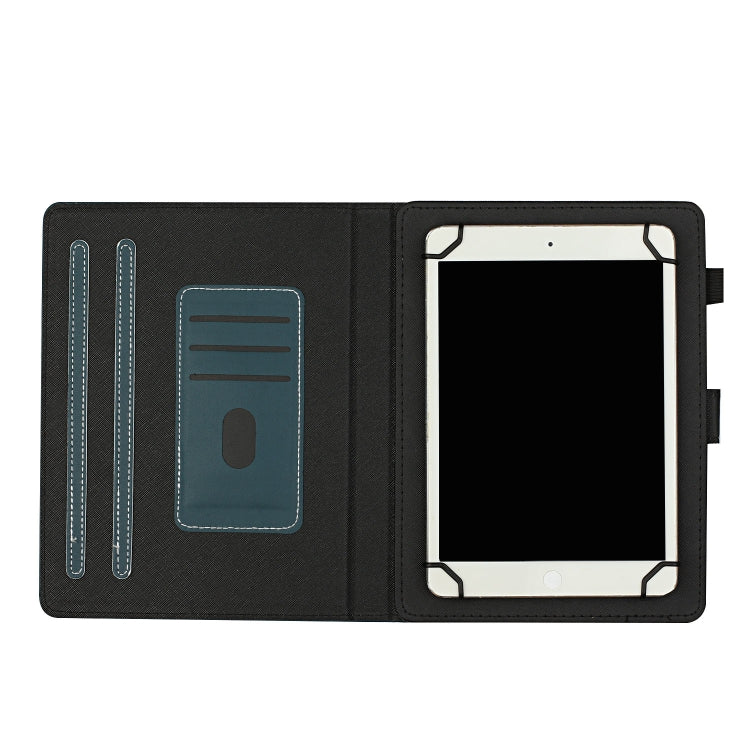 For 10 inch Universal Solid Color Horizontal Flip Leather Case with Card Slots & Holder & Pen Slot(Dark Green) - free shipping - PMC TechLife - Order now!