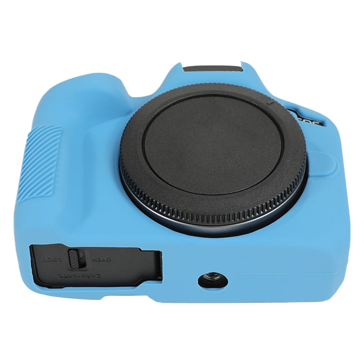 For Canon EOS R50 Soft Silicone Protective Case(Dark Blue) - Protective Case by PMC Jewellery | Online Shopping South Africa | PMC Jewellery