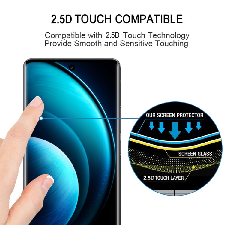 For vivo X100 Pro 25pcs 3D Curved Edge Full Screen Tempered Glass Film - X100 Pro Tempered Glass by PMC Jewellery | Online Shopping South Africa | PMC Jewellery | Buy Now Pay Later Mobicred