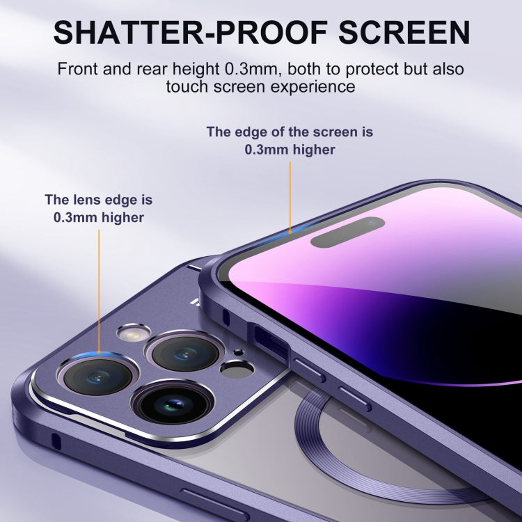 For iPhone 16 Pro Max Aromatherapy Holder Single-sided MagSafe Magnetic Phone Case(White) - iPhone 16 Pro Max Cases by PMc TechLife | Online Shopping South Africa | PMc TechLife | Buy Now Pay Later Mobicred