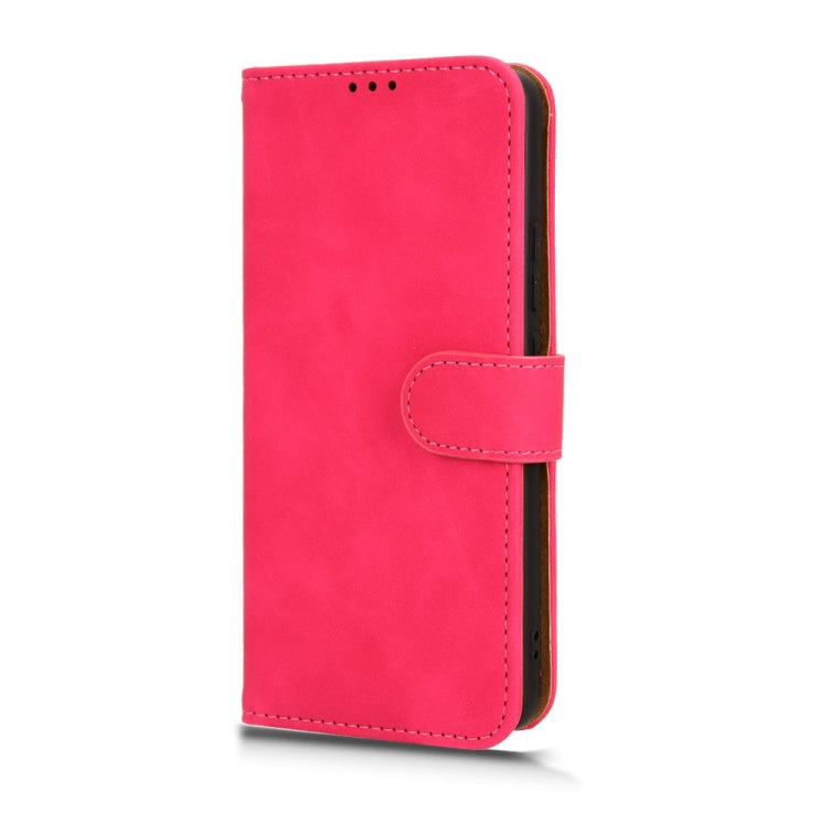 For Xiaomi Redmi K70 / K70 Pro Skin Feel Magnetic Flip Leather Phone Case(Rose Red) - K70 Pro Cases by PMC Jewellery | Online Shopping South Africa | PMC Jewellery | Buy Now Pay Later Mobicred