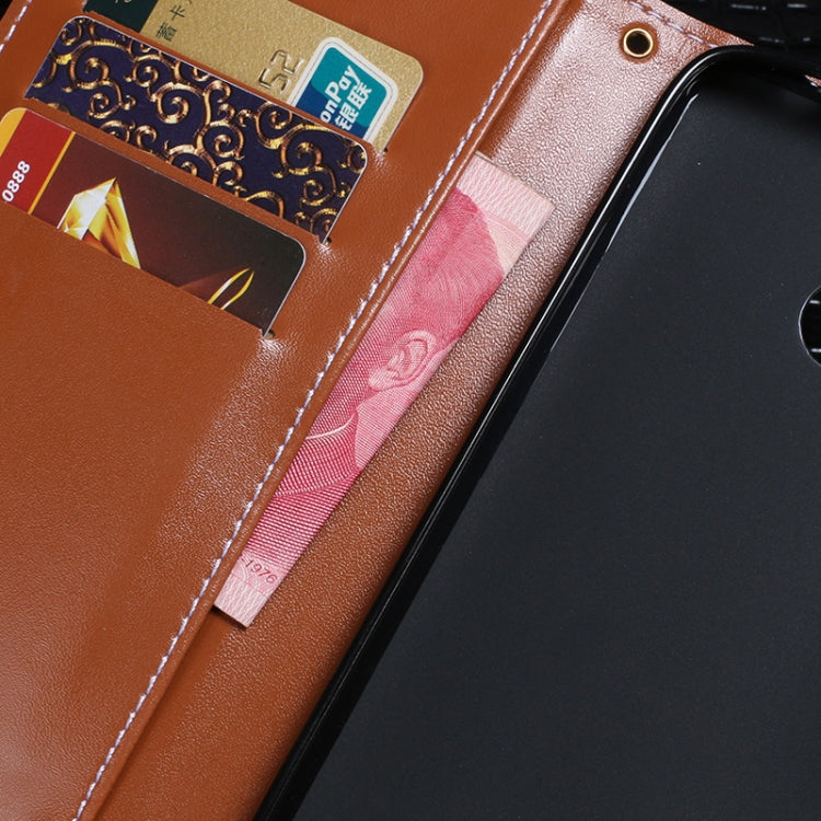 For LG K61 idewei Crocodile Texture Horizontal Flip Leather Case with Holder & Card Slots & Wallet(Black) - LG Cases by idewei | Online Shopping South Africa | PMC Jewellery | Buy Now Pay Later Mobicred