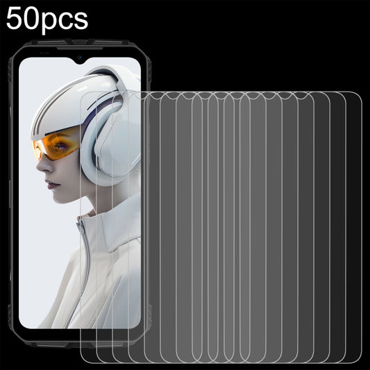 For DOOGEE V Max Plus 50pcs 0.26mm 9H 2.5D Tempered Glass Film - For Doogee by PMC Jewellery | Online Shopping South Africa | PMC Jewellery | Buy Now Pay Later Mobicred