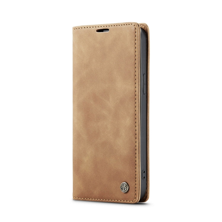 For iPhone 15 Pro Max CaseMe 013 Multifunctional Horizontal Flip Leather Phone Case(Brown) - iPhone 15 Pro Max Cases by CaseMe | Online Shopping South Africa | PMC Jewellery | Buy Now Pay Later Mobicred