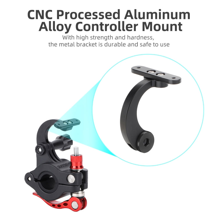 For DJI Air 3 / RC 2 Sunnylife ZJ669 Remote Control Riding Bracket(Black) - Other by Sunnylife | Online Shopping South Africa | PMC TechLife | Buy Now Pay Later Mobicred