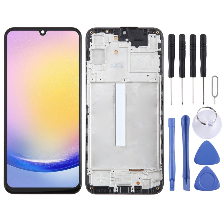 For Samsung Galaxy A25 SM-A256B TFT LCD Screen Digitizer Full Assembly with Frame, Not Supporting Fingerprint Identification - LCD Screen by PMC Jewellery | Online Shopping South Africa | PMC Jewellery | Buy Now Pay Later Mobicred