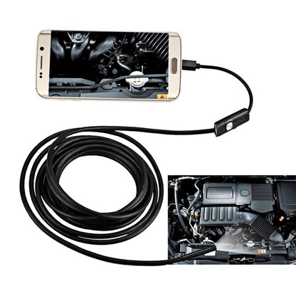 AN97 Waterproof Micro USB Endoscope Hard Tube Inspection Camera for Parts of OTG Function Android Mobile Phone, with 6 LEDs, Lens Diameter:5.5mm(Length: 10m) -  by PMC Jewellery | Online Shopping South Africa | PMC Jewellery | Buy Now Pay Later Mobicred