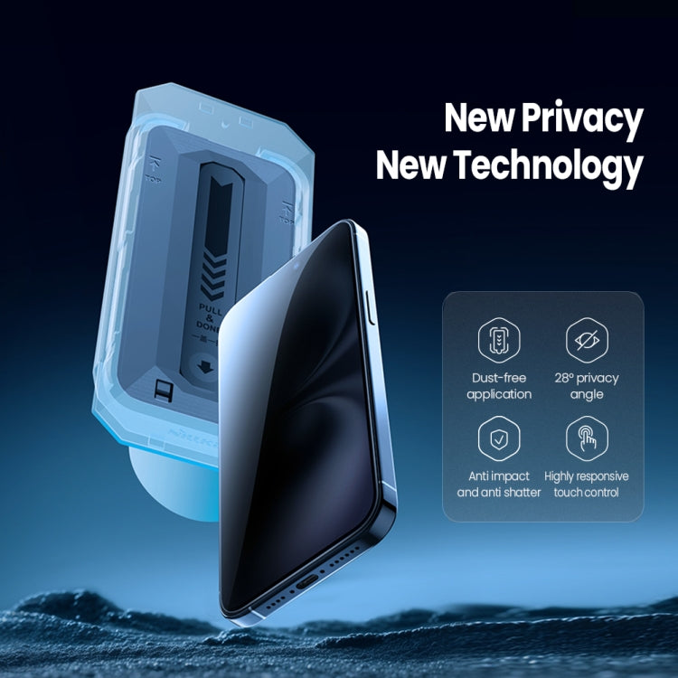 For iPhone 16 NILLKIN Guardian Full Coverage Privacy Tempered Glass Film - free shipping - PMC Jewellery - Order now!