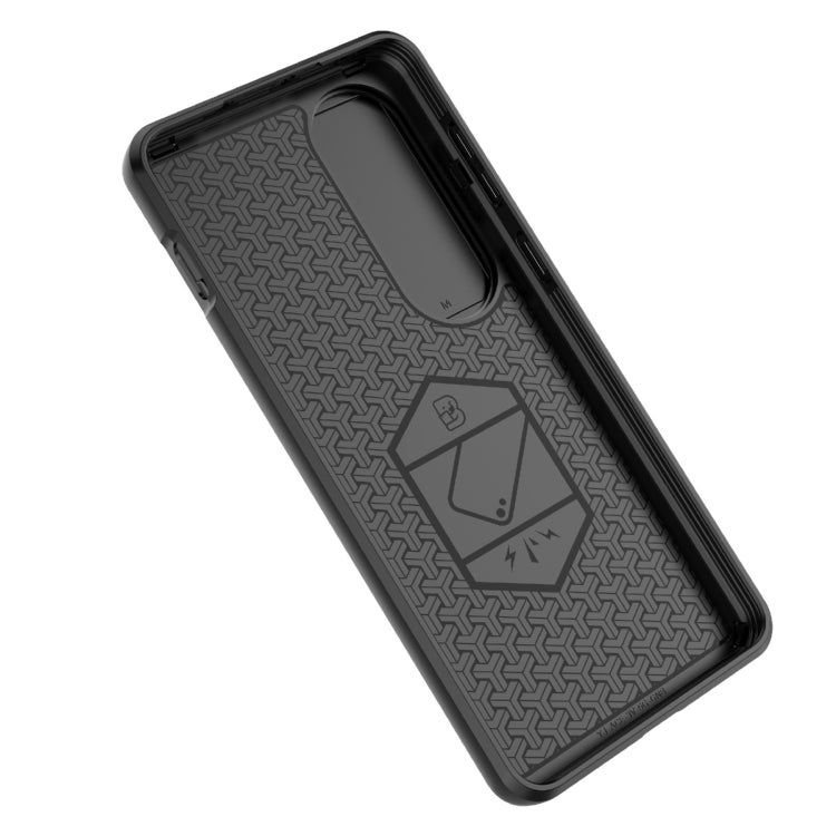 For OnePlus ACE 3V Sliding Camshield TPU + PC Shockproof Phone Case with Holder(Blue) - OnePlus Cases by PMC TechLife | Online Shopping South Africa | PMC TechLife | Buy Now Pay Later Mobicred