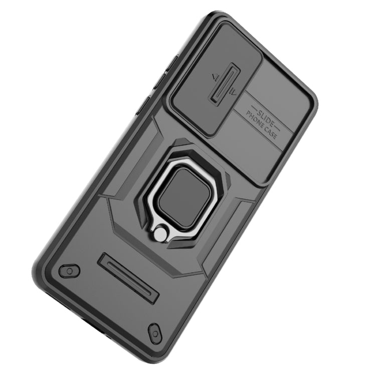 For OnePlus Nord CE4 5G Global Sliding Camshield TPU + PC Shockproof Phone Case with Holder(Green) - free shipping - PMC TechLife - Order now!