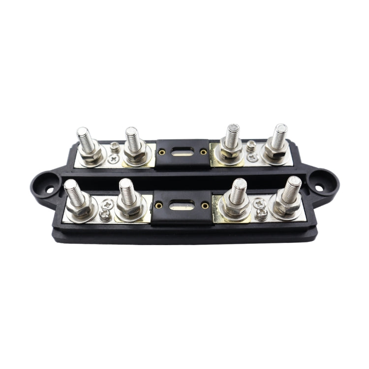 CP-4127 RV / Yacht M8 4-stud Double Row Busbar(Red Black) - Fuse by PMC TechLife | Online Shopping South Africa | PMC TechLife | Buy Now Pay Later Mobicred