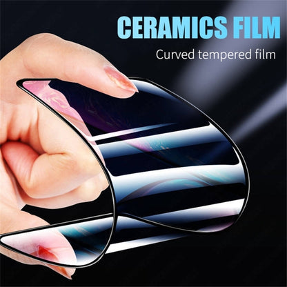 For iPhone 16 25pcs 9D Full Screen Full Glue Ceramic Film - iPhone 16 Tempered Glass by PMC Jewellery | Online Shopping South Africa | PMC Jewellery | Buy Now Pay Later Mobicred