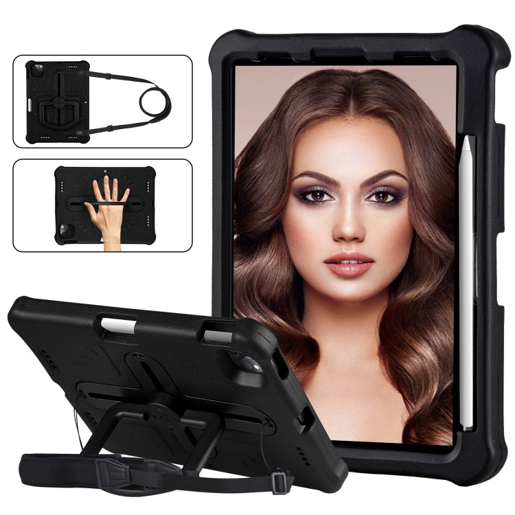For iPad Pro 11 2024 Shield 360 Rotation Handle EVA Shockproof PC Tablet Case(Black) - iPad Pro 11 2024 Cases by PMC TechLife | Online Shopping South Africa | PMC TechLife | Buy Now Pay Later Mobicred