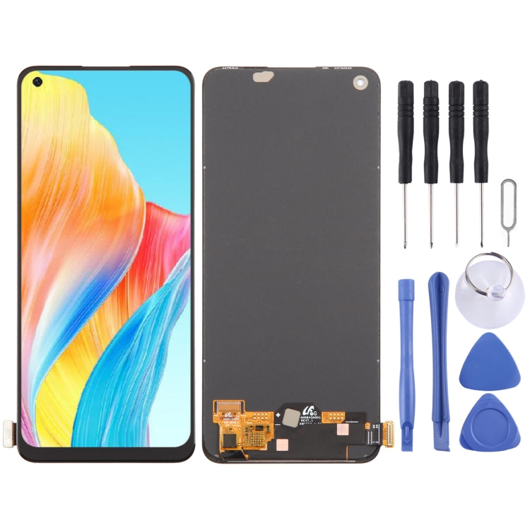 For OPPO A78 4G CPH2565 Original AMOLED LCD Screen with Digitizer Full Assembly - LCD Screen by PMC TechLife | Online Shopping South Africa | PMC TechLife | Buy Now Pay Later Mobicred