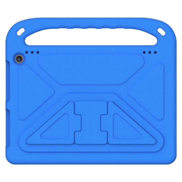 For Amazon Kindle Fire HD 10 2023 Handle EVA Shockproof Tablet Case with Holder(Blue) - Amazon by PMC TechLife | Online Shopping South Africa | PMC TechLife | Buy Now Pay Later Mobicred
