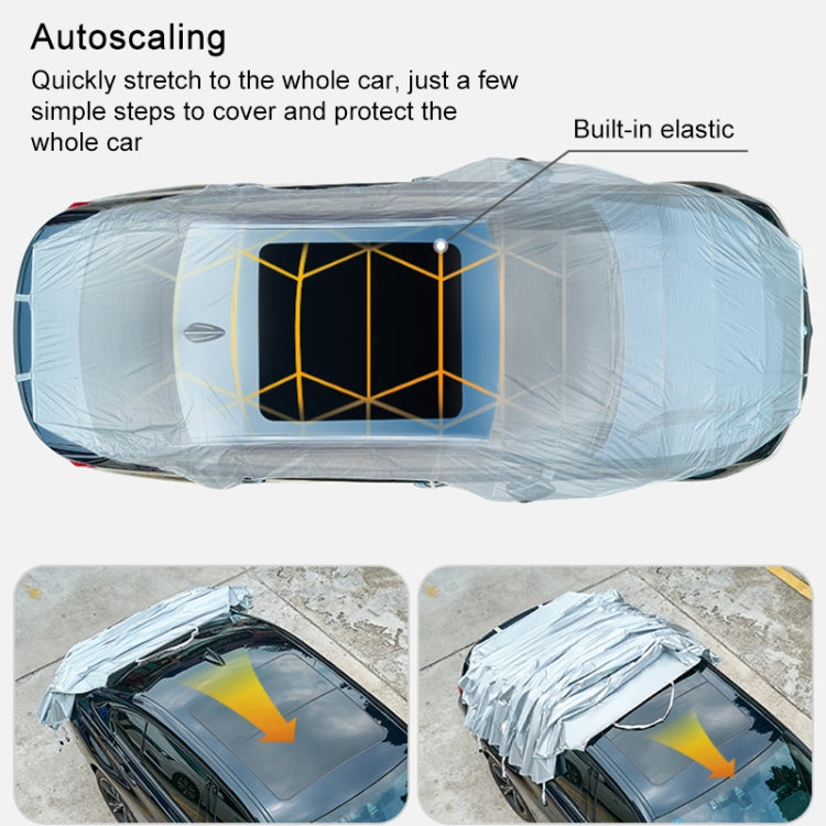 Automatic Retractable SUV Universal Sunshade Snow-proof Dust-proof Cover, Size:S - PE Material by PMC Jewellery | Online Shopping South Africa | PMC Jewellery | Buy Now Pay Later Mobicred