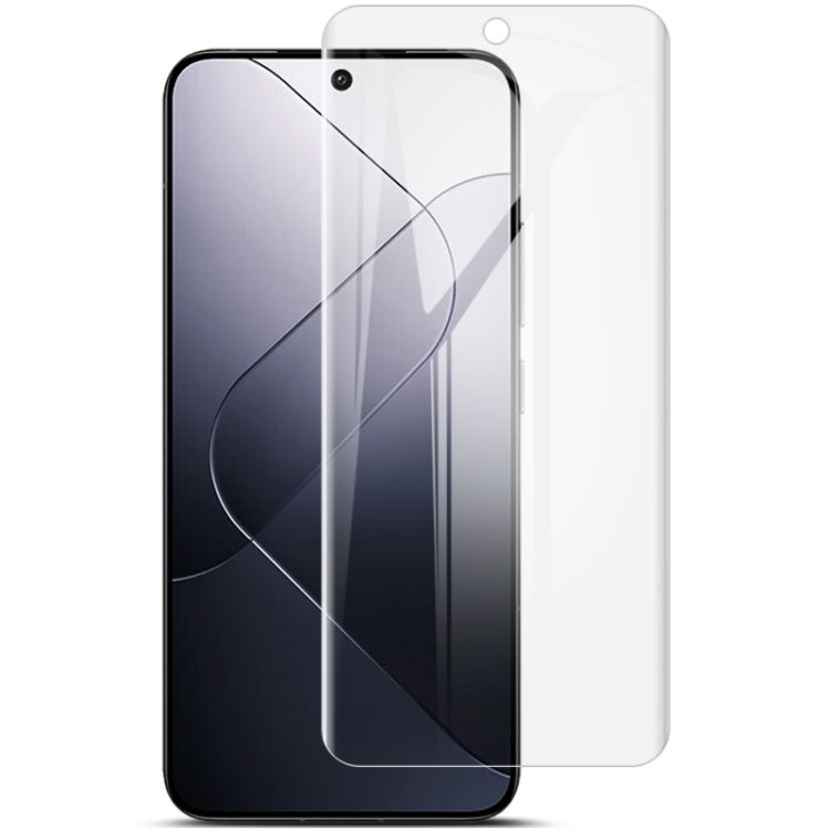 For Xiaomi 14 5G 2pcs imak Curved Full Screen Hydrogel Film Back Protector - 14 Tempered Glass by imak | Online Shopping South Africa | PMC Jewellery | Buy Now Pay Later Mobicred