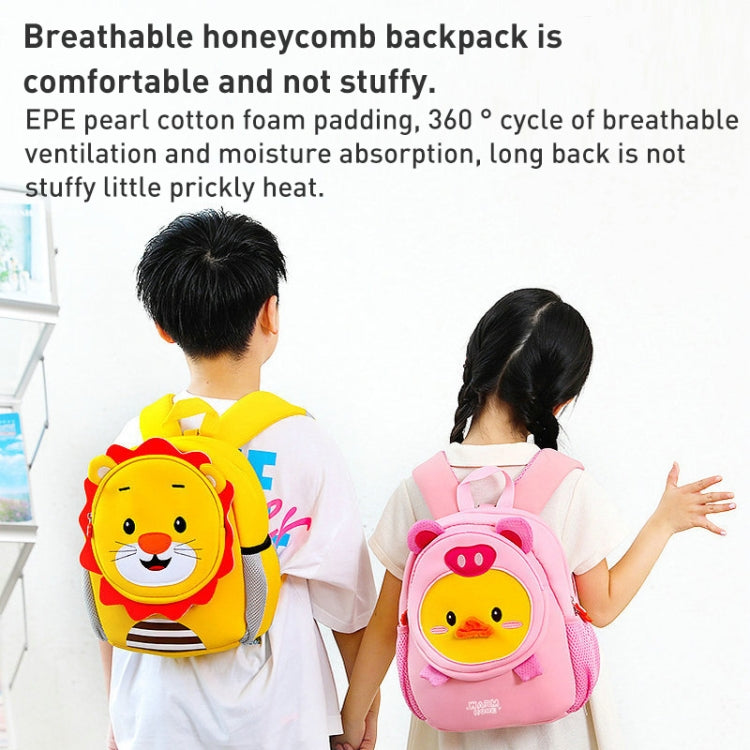 Children Cartoon Anti-Lost Large School Bag Backpack(Pig Pig Duck) - Double-shoulder Bags by PMc TechLife | Online Shopping South Africa | PMc TechLife | Buy Now Pay Later Mobicred