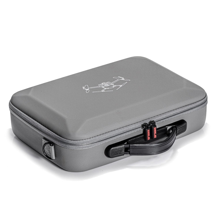 For DJI Mini 4 Pro / RC with Screen Standard STARTRC Shoulder Storage Bag PU Handbag(Grey) - free shipping - PMC TechLife - Order now!