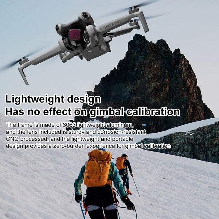 For DJI Mini 4 Pro STARTRC Drone Lens Filter, Lens:CPL UV ND8/16/32/64 - free shipping - PMC TechLife - Order now!